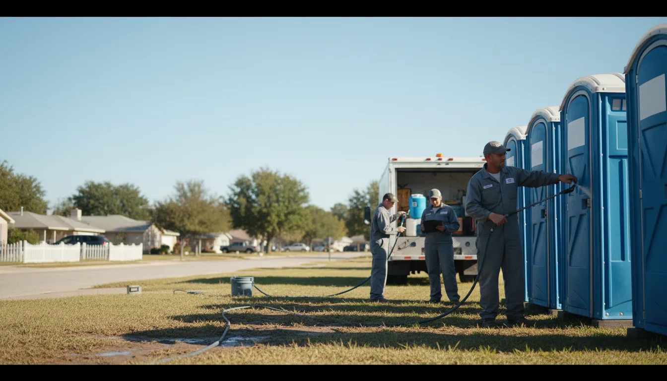 Long-Term Portable Toilet Rental in Bluff City, AR near me